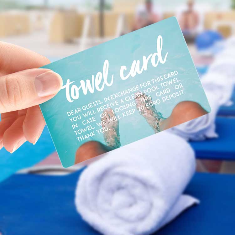 43102a Towel kartice